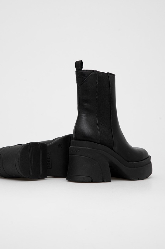 Obuwie Guess sztyblety Vaneta FL7VAN.LEA10.BLACK czarny