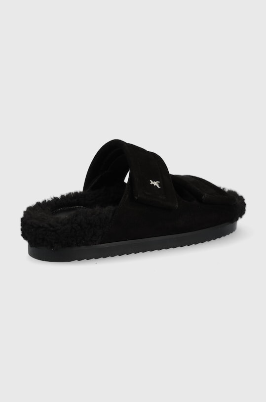 Patrizia Pepe klapki zamszowe 8X0033.L033.K103 czarny AW22
