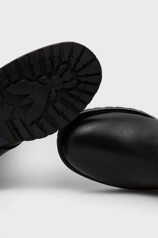 Patrizia Pepe sztyblety skórzane czarny 8Y0284.L011.K103