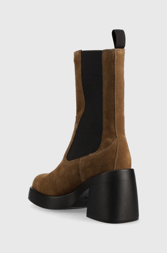 Încălțăminte Vagabond Shoemakers botine din piele intoarsa Brooke 5244.040.19 maro