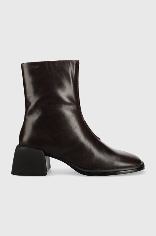 Кожаные полусапожки Vagabond Shoemakers без утепления коричневый 5445.001.35