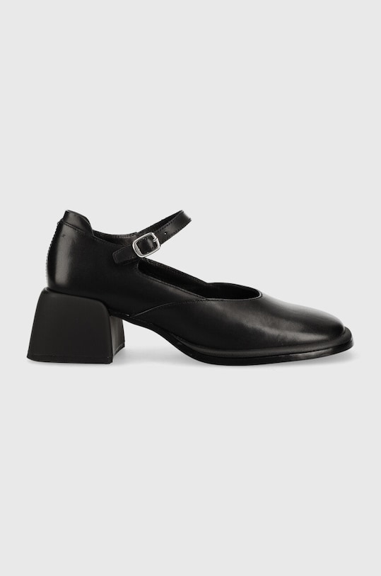 Vagabond Shoemakers czółenka skórzane Ansie słupek czarny 5445.201.20