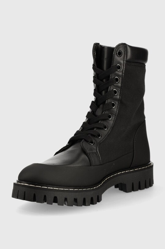 Взуття Черевики Tommy Hilfiger Th Casual Lace Up Boot FW0FW06549.BDS чорний