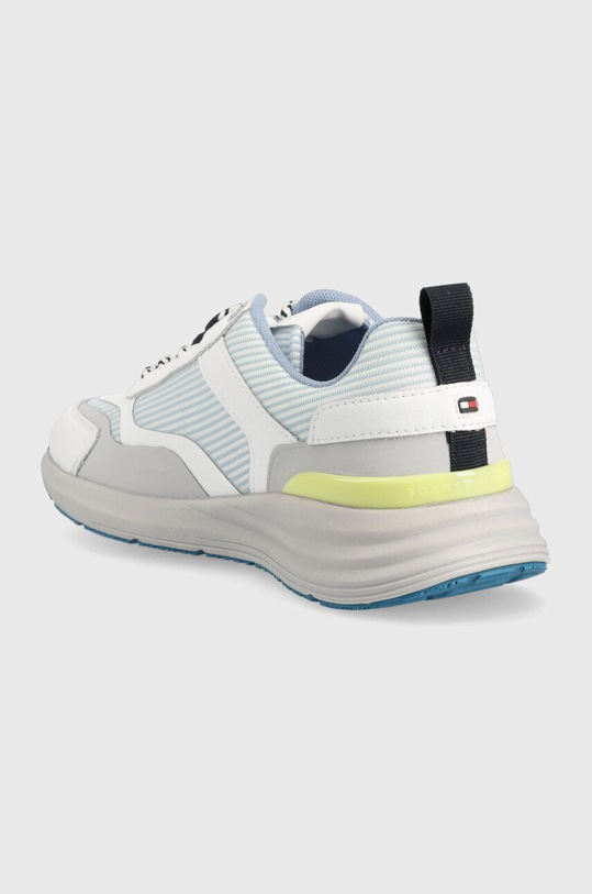 Obuwie Tommy Hilfiger sneakersy Feminine Material Mix Runner FW0FW06593.C1O niebieski