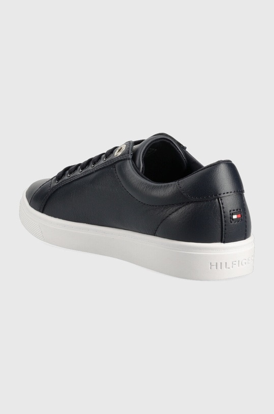 Obuwie Tommy Hilfiger sneakersy skórzane Corporate Tommy Cupsole FW0FW06605.DW5 granatowy