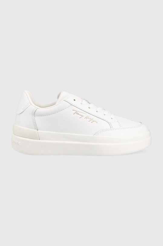 Кросівки Tommy Hilfiger Th Signature Leather синтетичний білий FW0FW06665.YBR