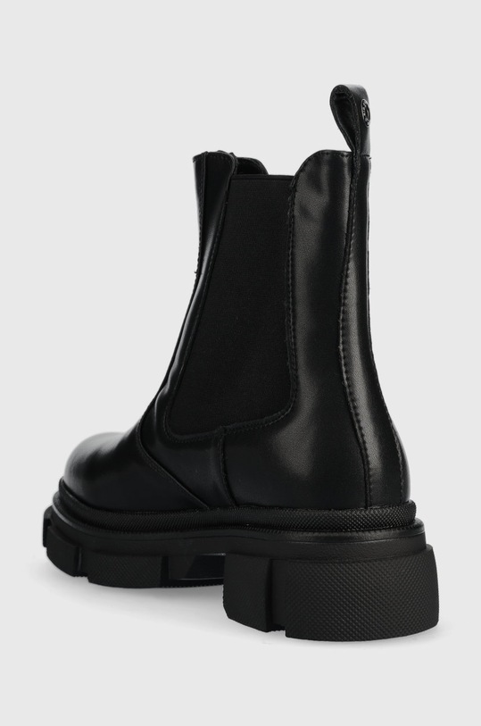 Obuwie Big Star sztyblety skórzane KK274485.BLACK czarny