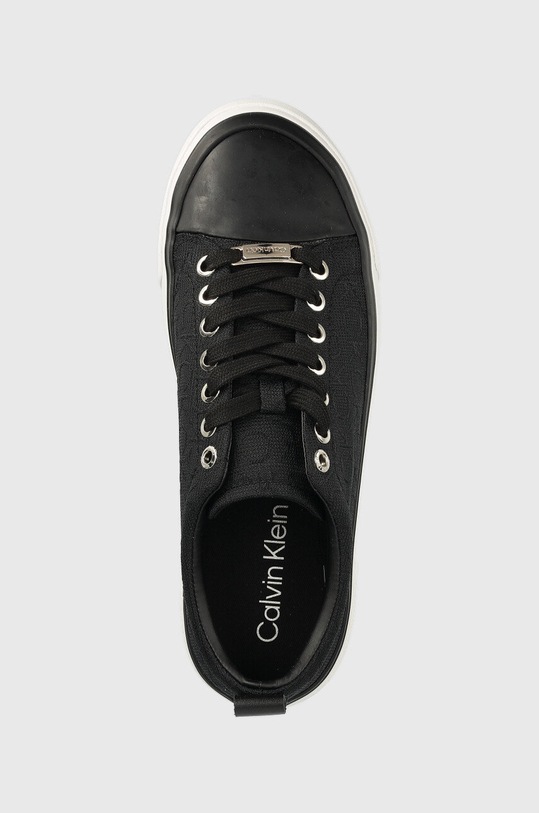Кеды Calvin Klein Vulc Lace Up чёрный HW0HW01042.BAX