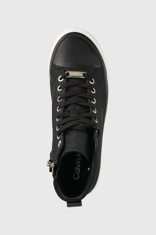 Calvin Klein trampki Vulc High Top czarny HW0HW01045.BAX