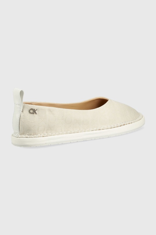 Calvin Klein espadryle Espadrille HW0HW01142.0K7 beżowy AW22
