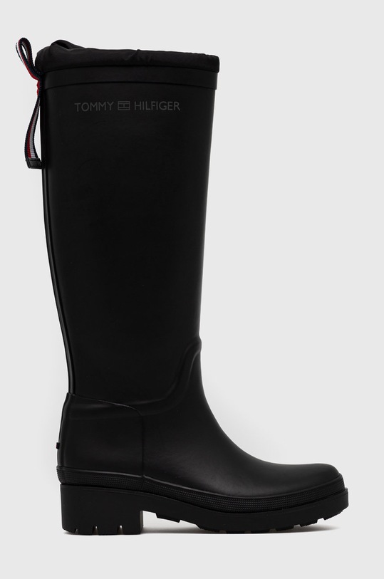 Tommy Hilfiger kalosze czarny FW0FW06868.BDS
