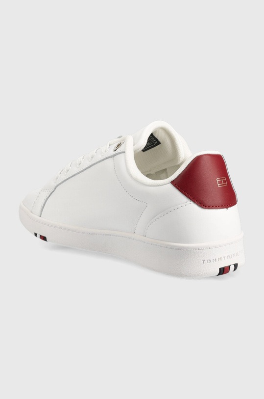 Boty Kožené sneakers boty Tommy Hilfiger FW0FW06803.YBR bílá