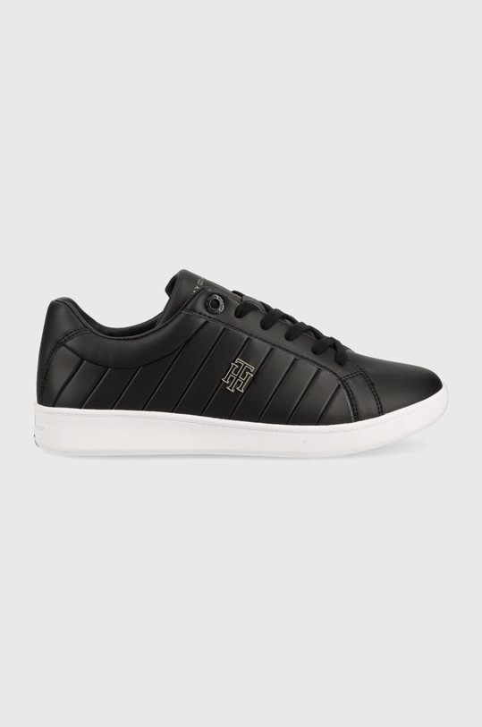 Маратонки Tommy Hilfiger Th Bio Court Sneaker Classic Planet friendly черен FW0FW06802.BDS