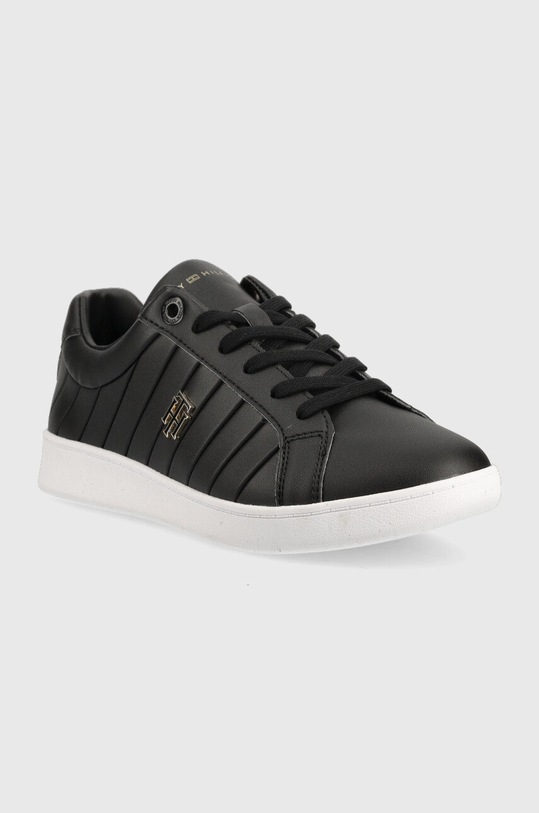 Маратонки Tommy Hilfiger Th Bio Court Sneaker Classic FW0FW06802.BDS черен AW22