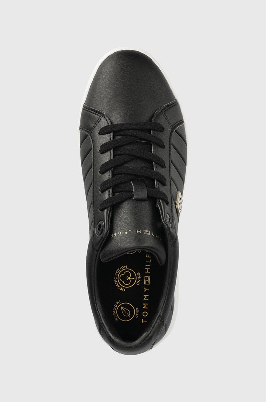 Маратонки Tommy Hilfiger Th Bio Court Sneaker Classic черен FW0FW06802.BDS