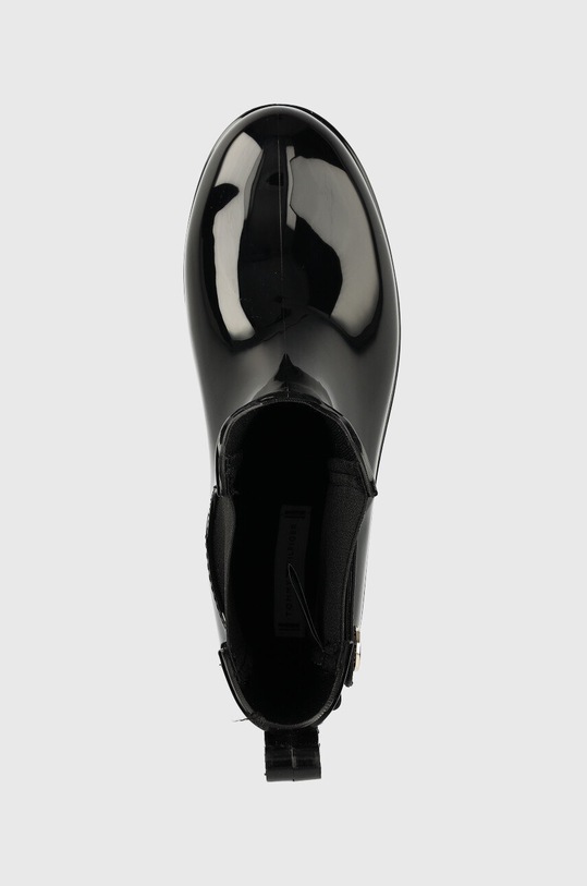 Tommy Hilfiger kalosze Ankle Rainboot With Metal Detail czarny FW0FW06777.BDS