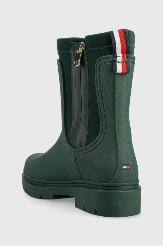 Обувки Гумени ботуши Tommy Hilfiger Rain Boot Ankle FW0FW06775.MBP зелен