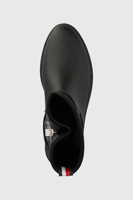 Tommy Hilfiger kalosze Rain Boot Ankle czarny FW0FW06775.BDS