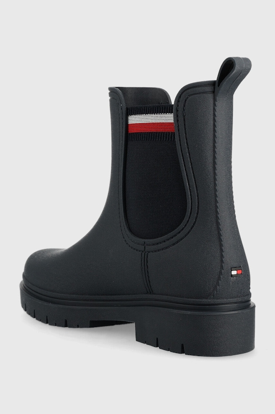 Obuwie Tommy Hilfiger kalosze Rain Boot Ankle Elastic FW0FW06774.DW5 granatowy