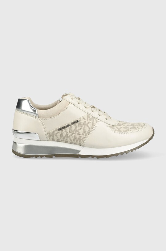 MICHAEL Michael Kors sneakersy Allie imitacja skóry licowej beżowy 43R6ALFP2B.150