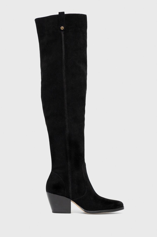 MICHAEL Michael Kors cizme din piele intoarsa Harlow 5-8 cm negru 40T2HLMB5S.001