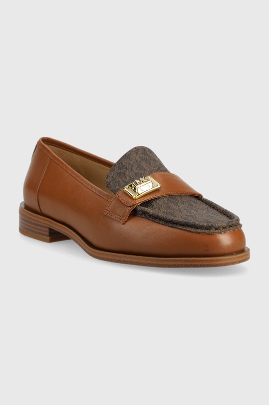 Kožne mokasinke MICHAEL Michael Kors Padma 40T2PDFP2L.299 smeđa AW22
