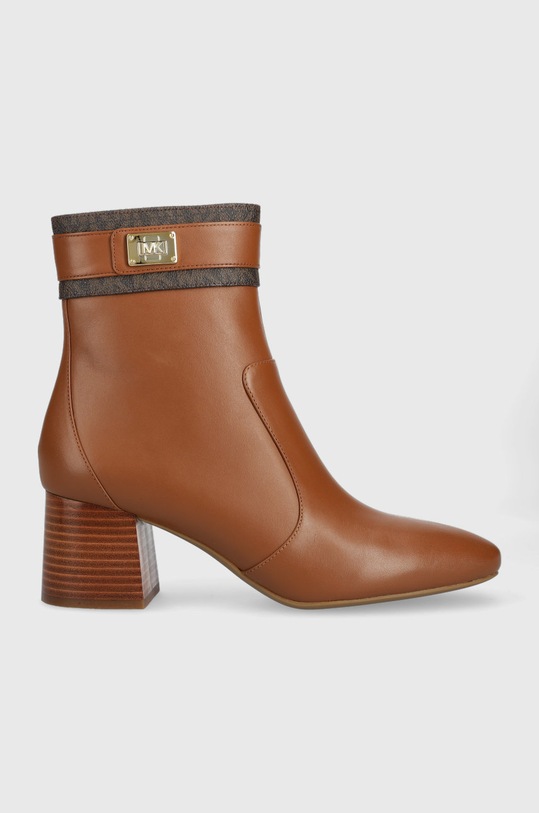 MICHAEL Michael Kors botki Padma 40T2PDME6L.227 słupek brązowy 40T2PDME6L.227