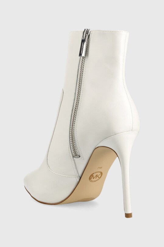 Cipők MICHAEL Michael Kors bőr csizma Rue 40T2RUHE5L.085 fehér