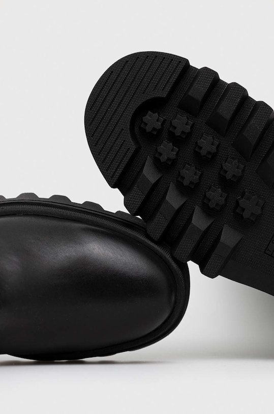 Tommy Jeans kozaki skórzane Tommy Jeans Fashion Bootie czarny EN0EN01946.BDS