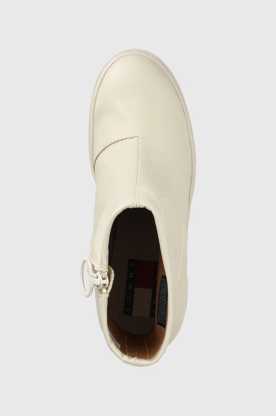 Nízké kozačky Tommy Jeans béžová EN0EN01947.ACE