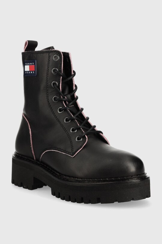 Čizme Tommy Jeans Urban Tommy Jeans Piping Boot EN0EN01997.0GO crna AW22