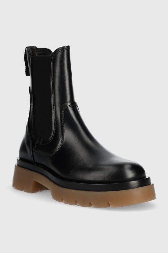 Kožené kotníkové boty Gant Meghany 25551429.G033 černá AW23