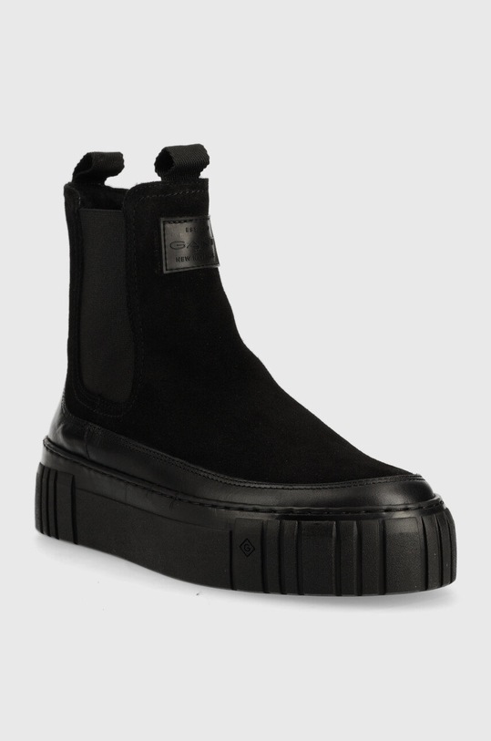 Gant sztyblety zamszowe Snowmont 25551443.G00 czarny AW22