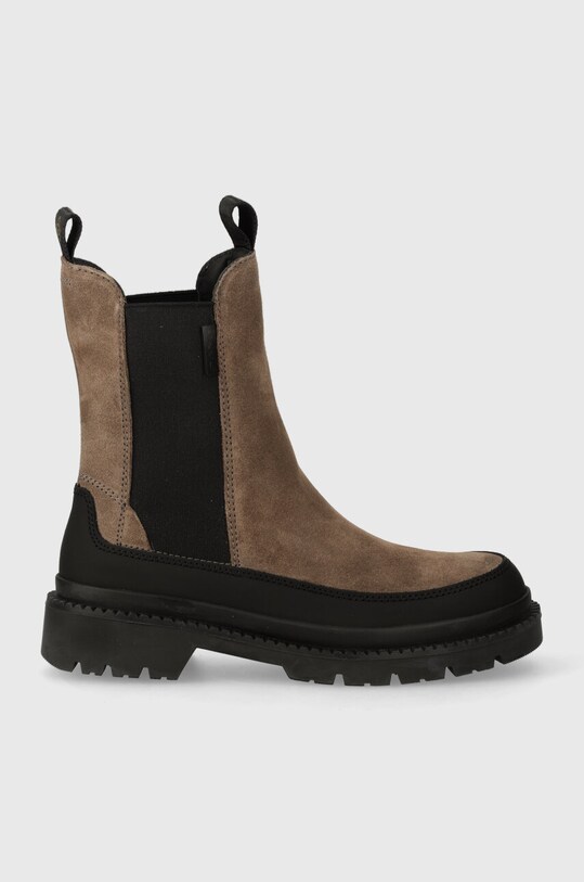 Gant botine din piele intoarsa 25553438 G241 Prepnovo 25553438.G241 maro AW22