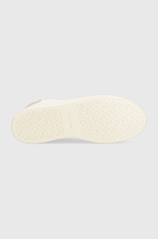 Шкіряні кросівки Calvin Klein Vulc High Top HW0HW01343.0LC білий