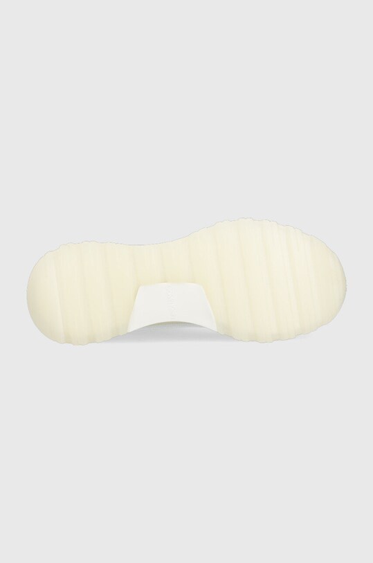 Calvin Klein sneakers 2 Piece Sole Sock Boot HW0HW01338.YAF bianco