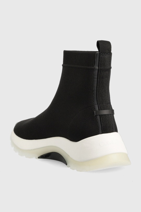 Obuwie Calvin Klein sneakersy 2 Piece Sole Sock Boot HW0HW01338.BAX czarny