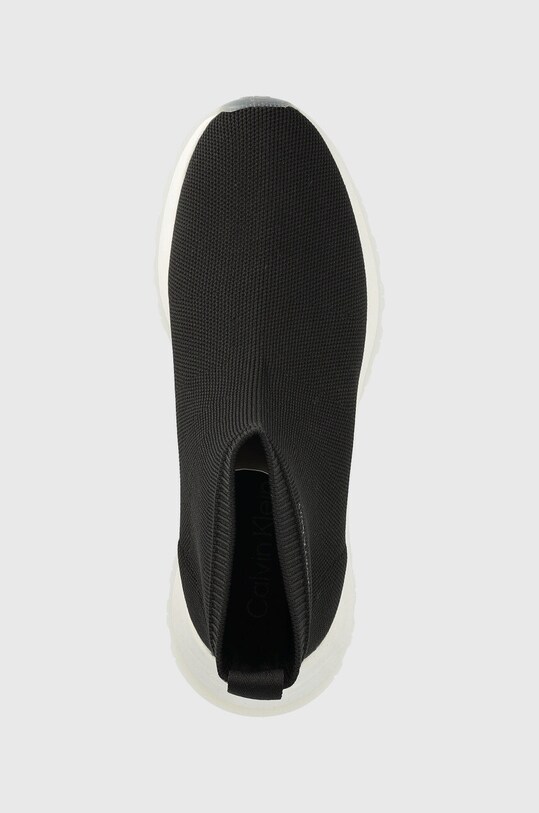 Tenisky Calvin Klein 2 Piece Sole Sock Boot čierna HW0HW01338.BAX
