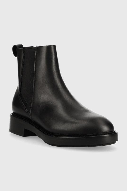 Calvin Klein sztyblety skórzane Rubber Sole Chelsea HW0HW01293.BAX czarny AW22