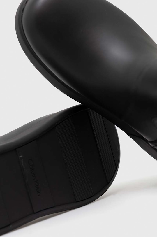 Calvin Klein kalosze Rain Boot Wedge High czarny HW0HW01264.BAX