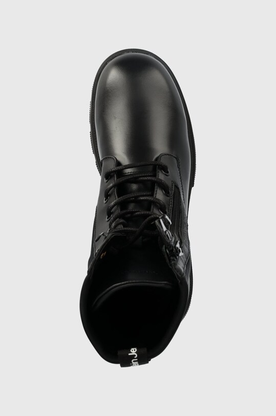 Черевики Calvin Klein Jeans Chunky Combat Laceup чорний YW0YW00740.BDS