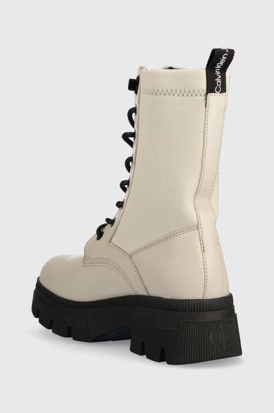 Взуття Черевики Calvin Klein Jeans Chunky Combat Laceup YW0YW00740.ACF бежевий