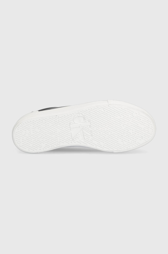Calvin Klein Jeans sneakersy skórzane Vulc Flatform Bold Lth YW0YW00821.BDS czarny