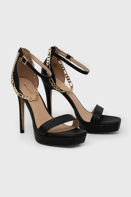 Aldo sandały SCARLETTCHAIN.001 czarny AW22