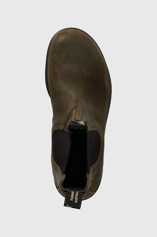 Δερμάτινες μπότες τσέλσι Blundstone πράσινο 1615.DRK.OLIV.M