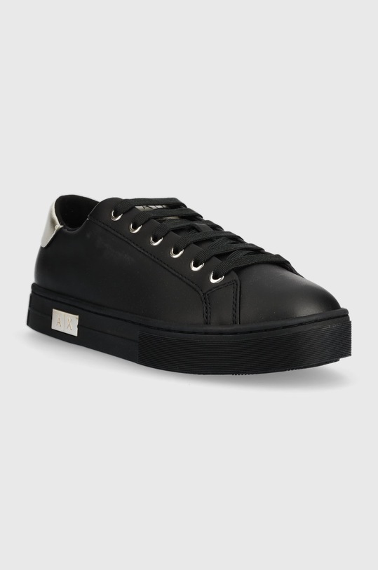 Кожени маратонки Armani Exchange XDX027.XCC14.M700 черен AA00