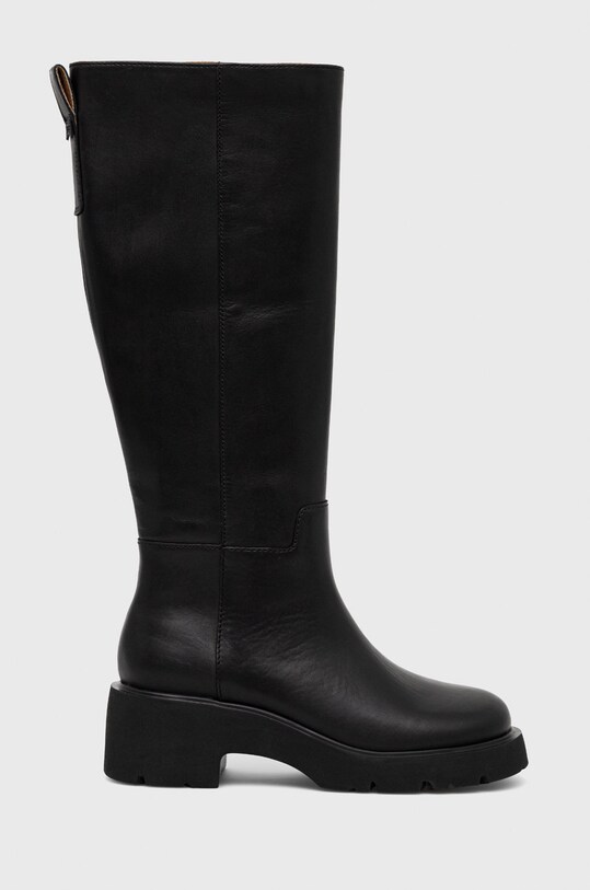 Camper ghete de piele Milah 5-8 cm negru K400659.001