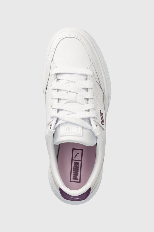 Puma sneakers din piele Mayze Stack Wns alb 384363