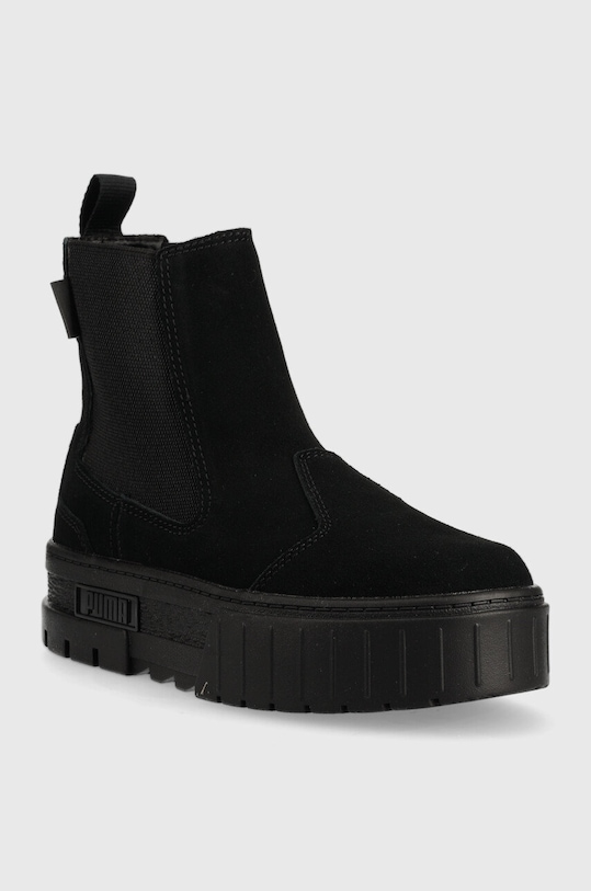 Puma sztyblety zamszowe 382829 czarny AW22