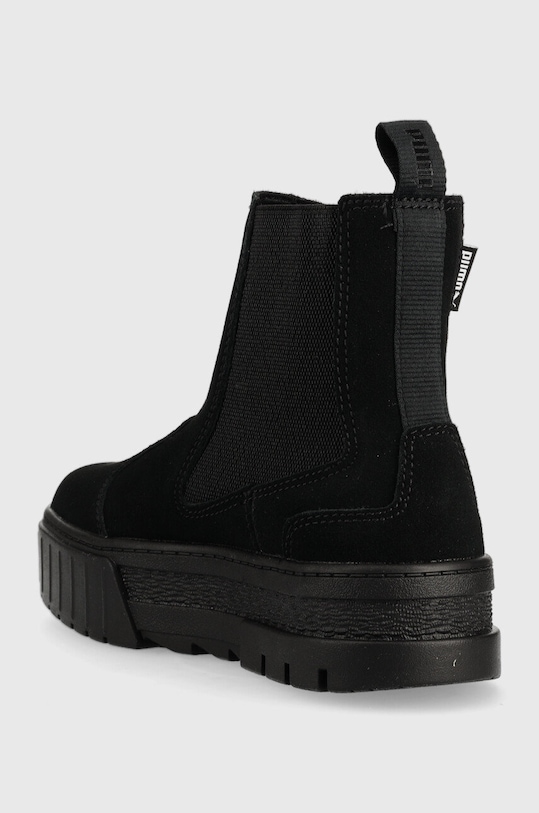 Obuwie Puma sztyblety zamszowe 382829 czarny